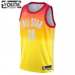 All-Star 2023 Trikot Team 2 Stephen Curry 30 Nike Orange Swingman - Kinder